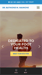 Mobile Screenshot of newjerseyfootcare.com